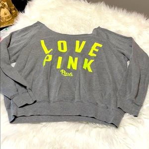 Pink pullover